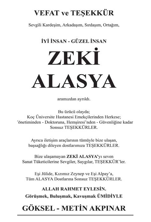 Vefat İlanı